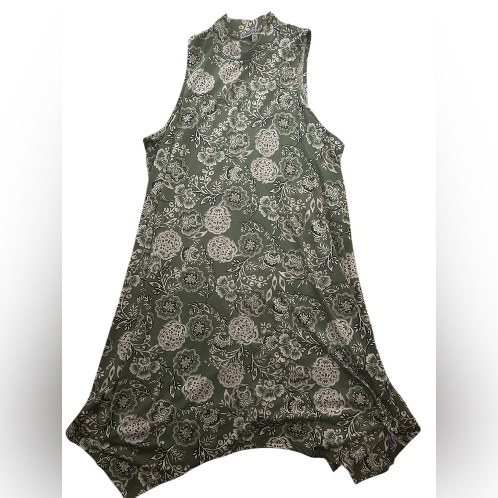 Bailey Blue Green Floral dress size L